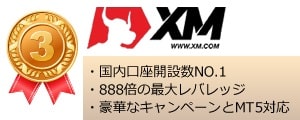 海外FXランキング3位XM